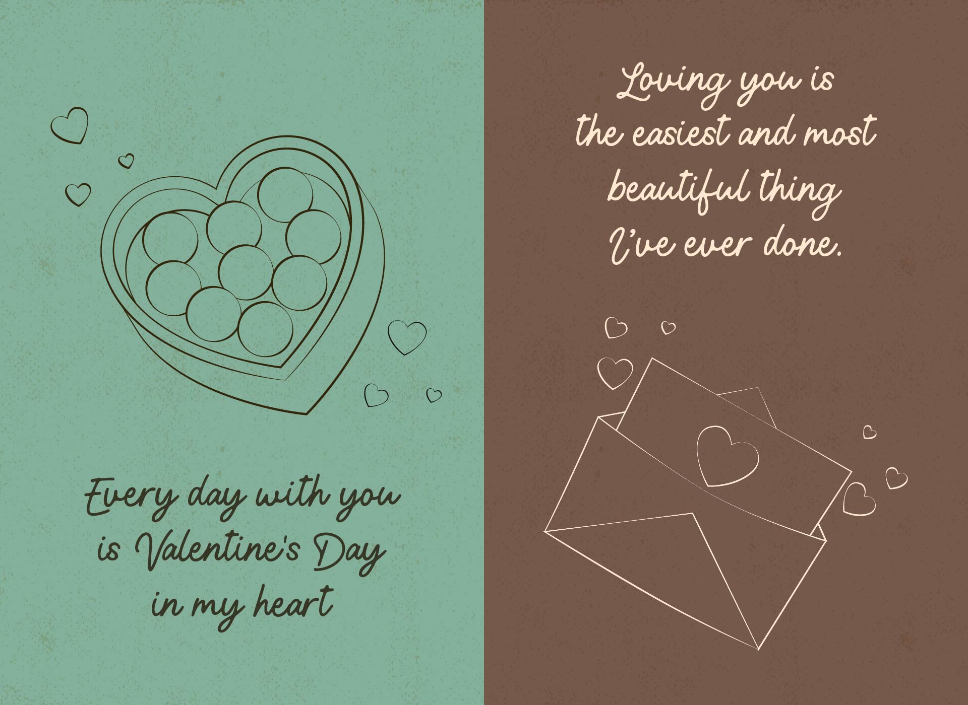 Printable Vintage Valentine Card Designs