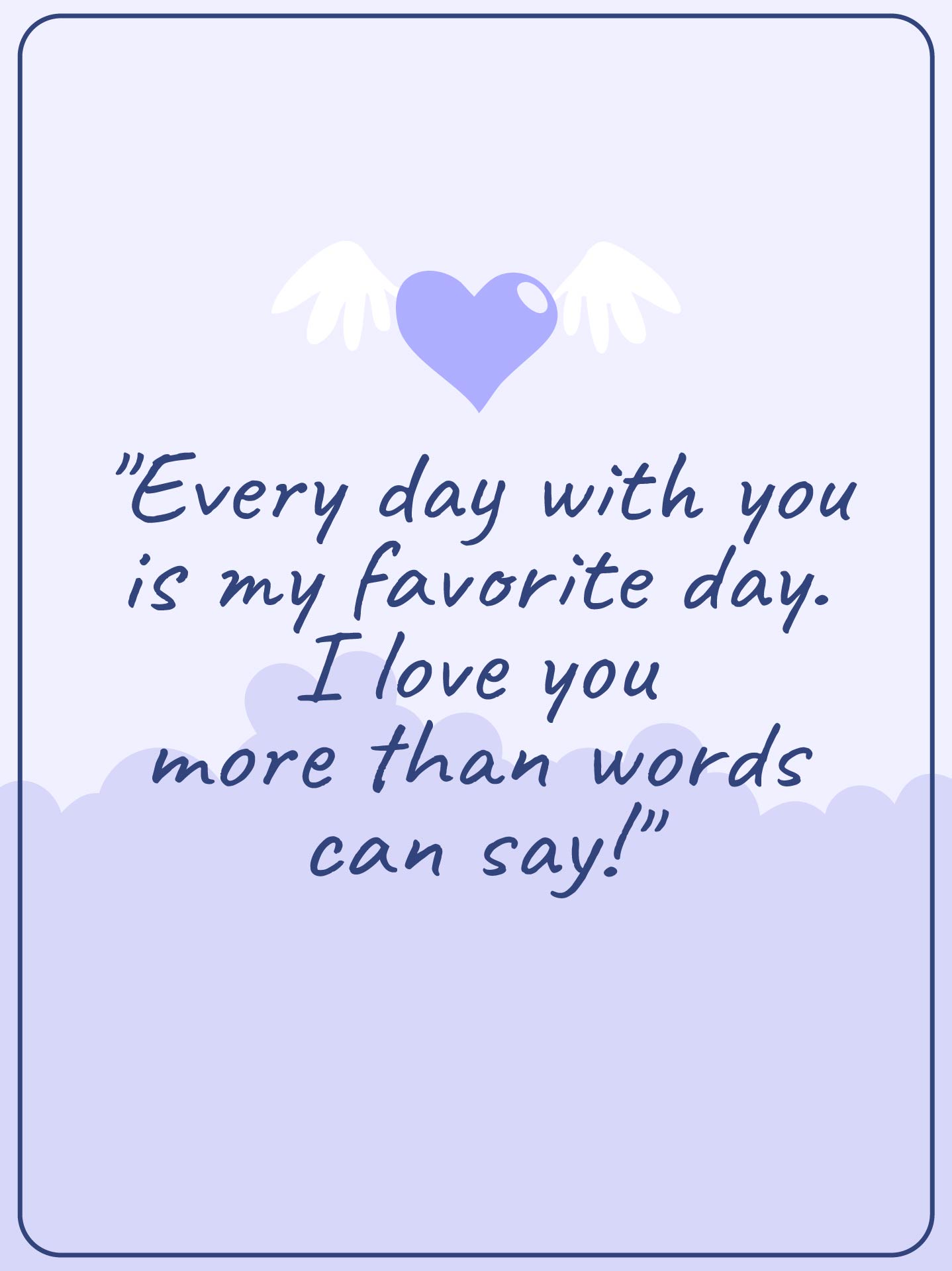 Romantic I Love You Cards for Boyfriend