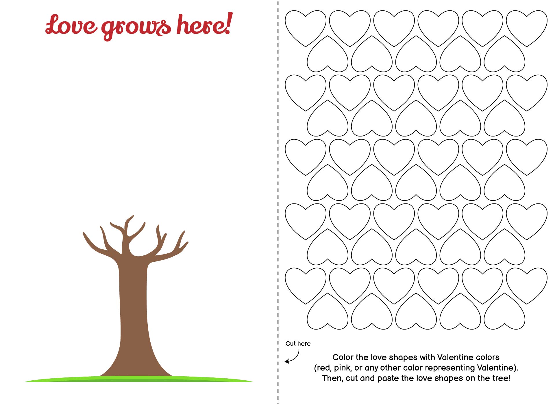 Romantic Valentine’s Day crafts and printables