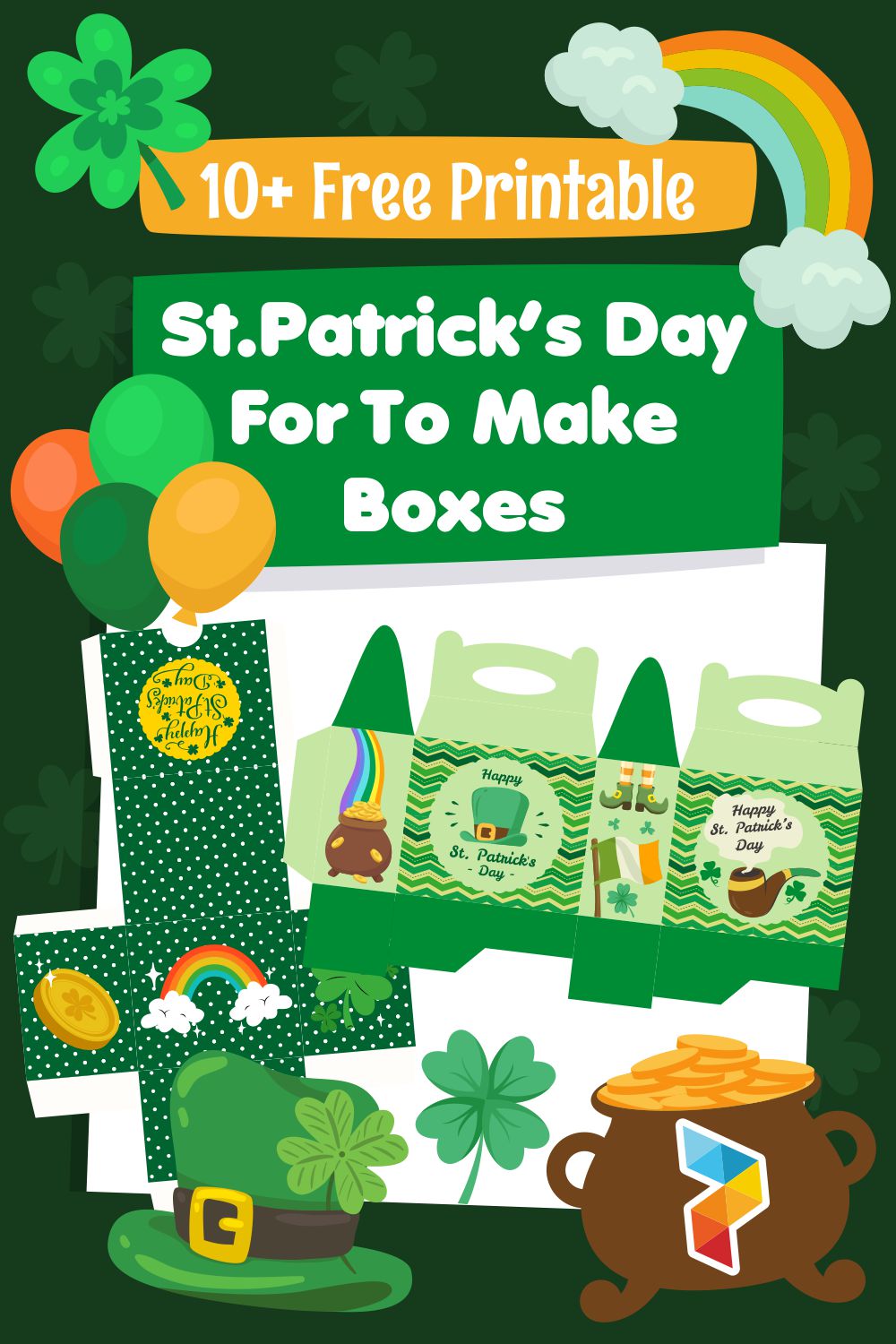 St.Patricks Day  For To Make Boxes