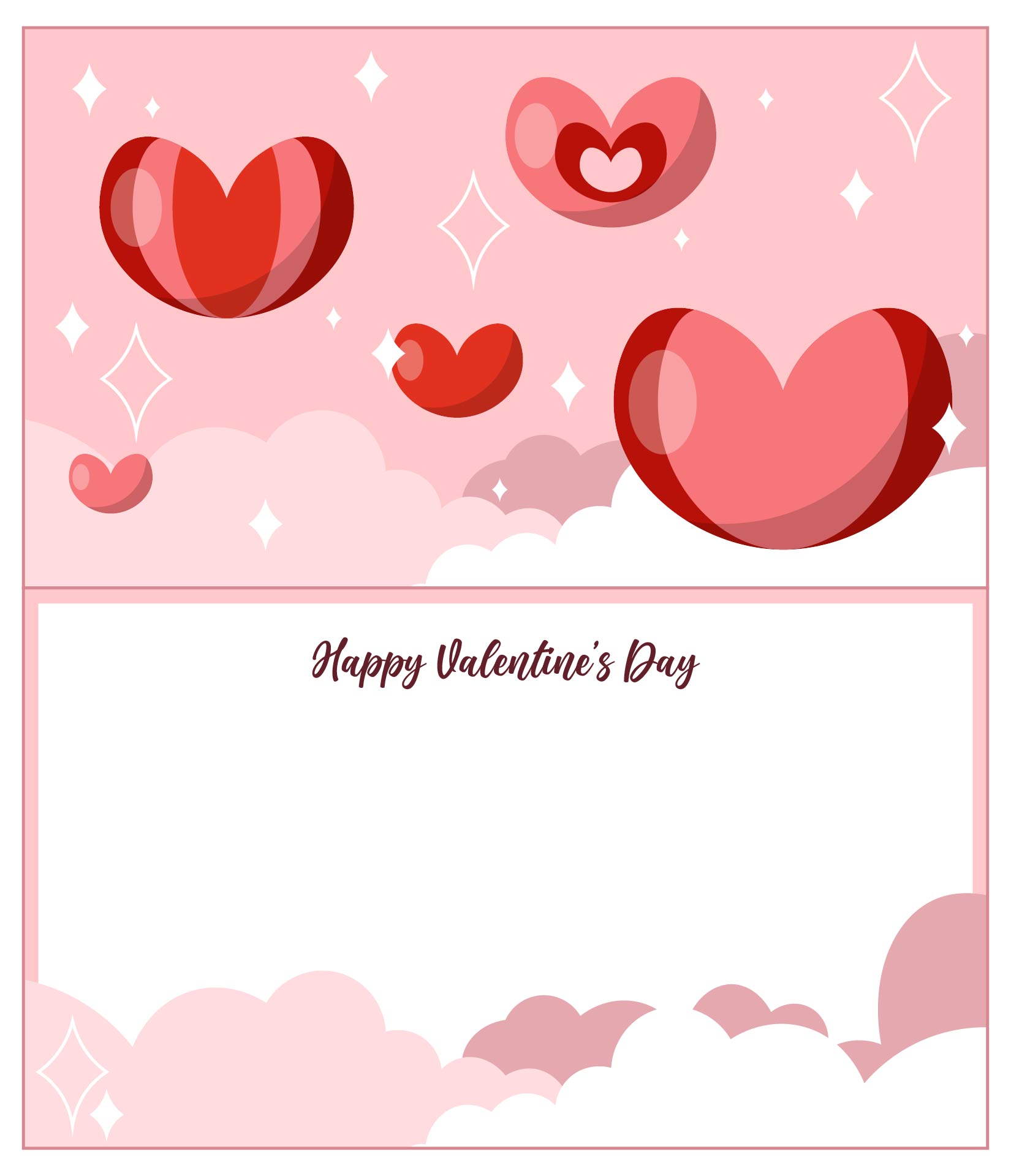 Valentines Day Card Printables