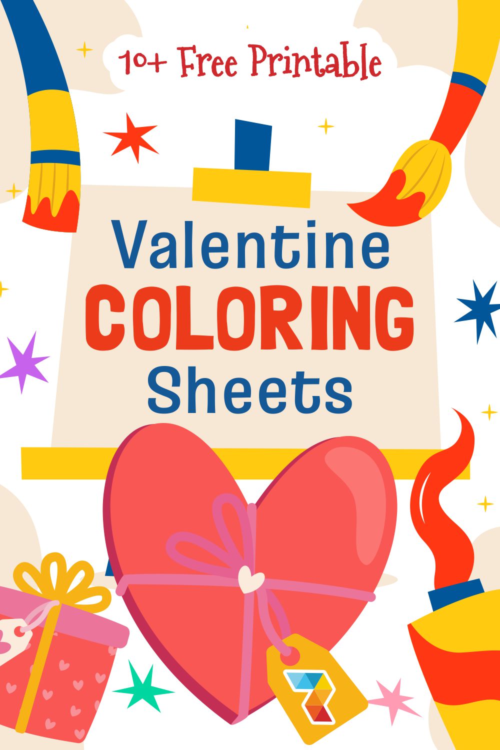 Valentine Coloring Sheets