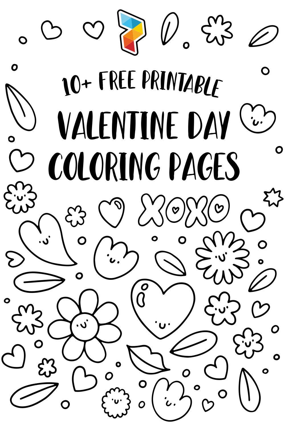 Valentine Day Coloring Pages