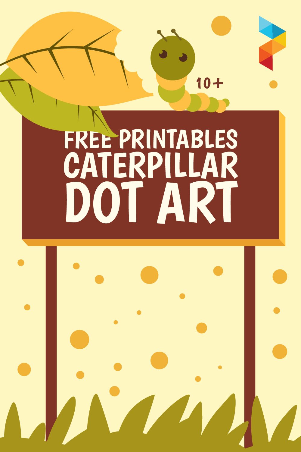 Caterpillar Dot Art