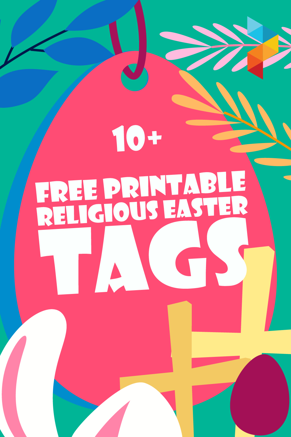 Religious Easter Tags