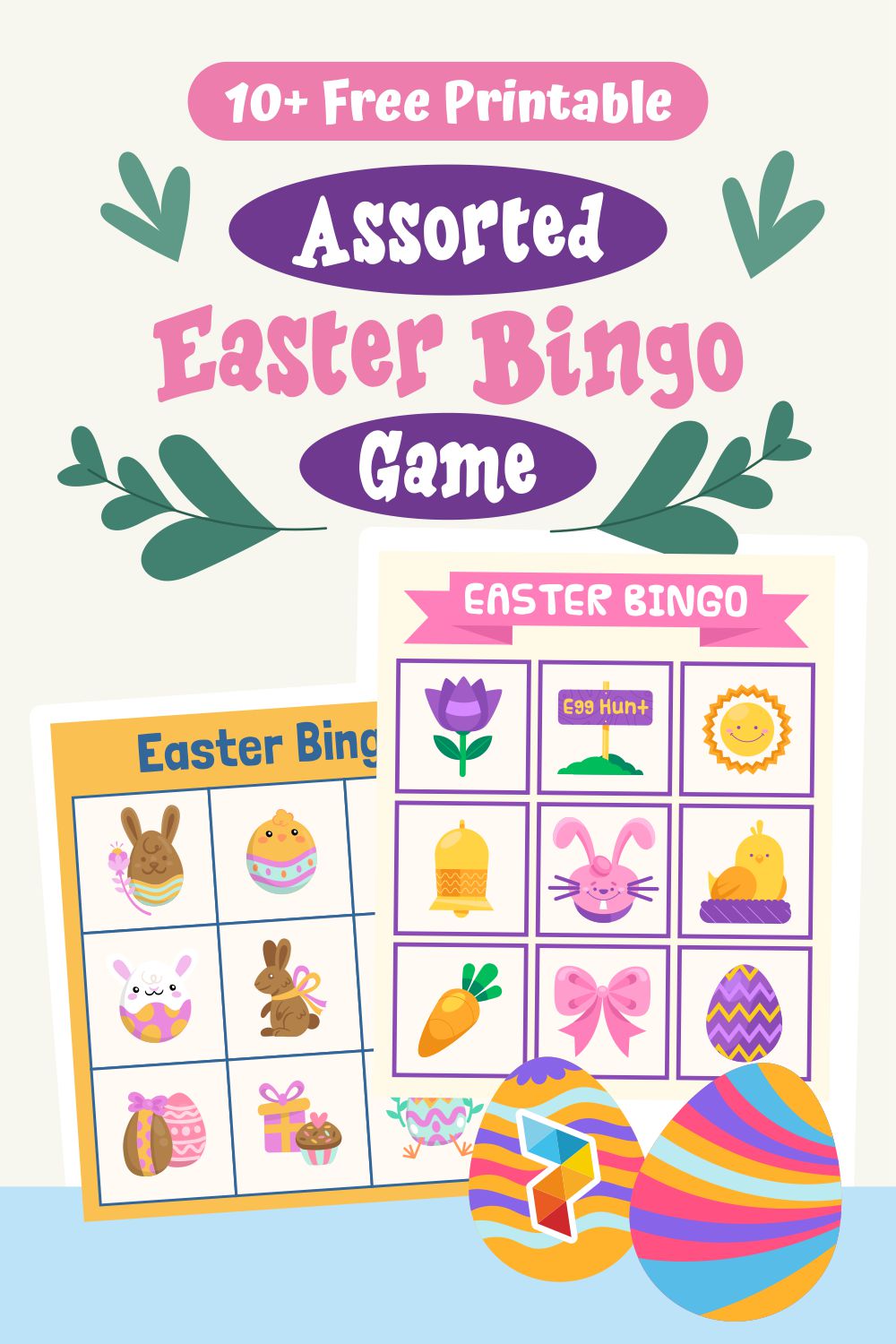 Assorted  Easter Bingo Game