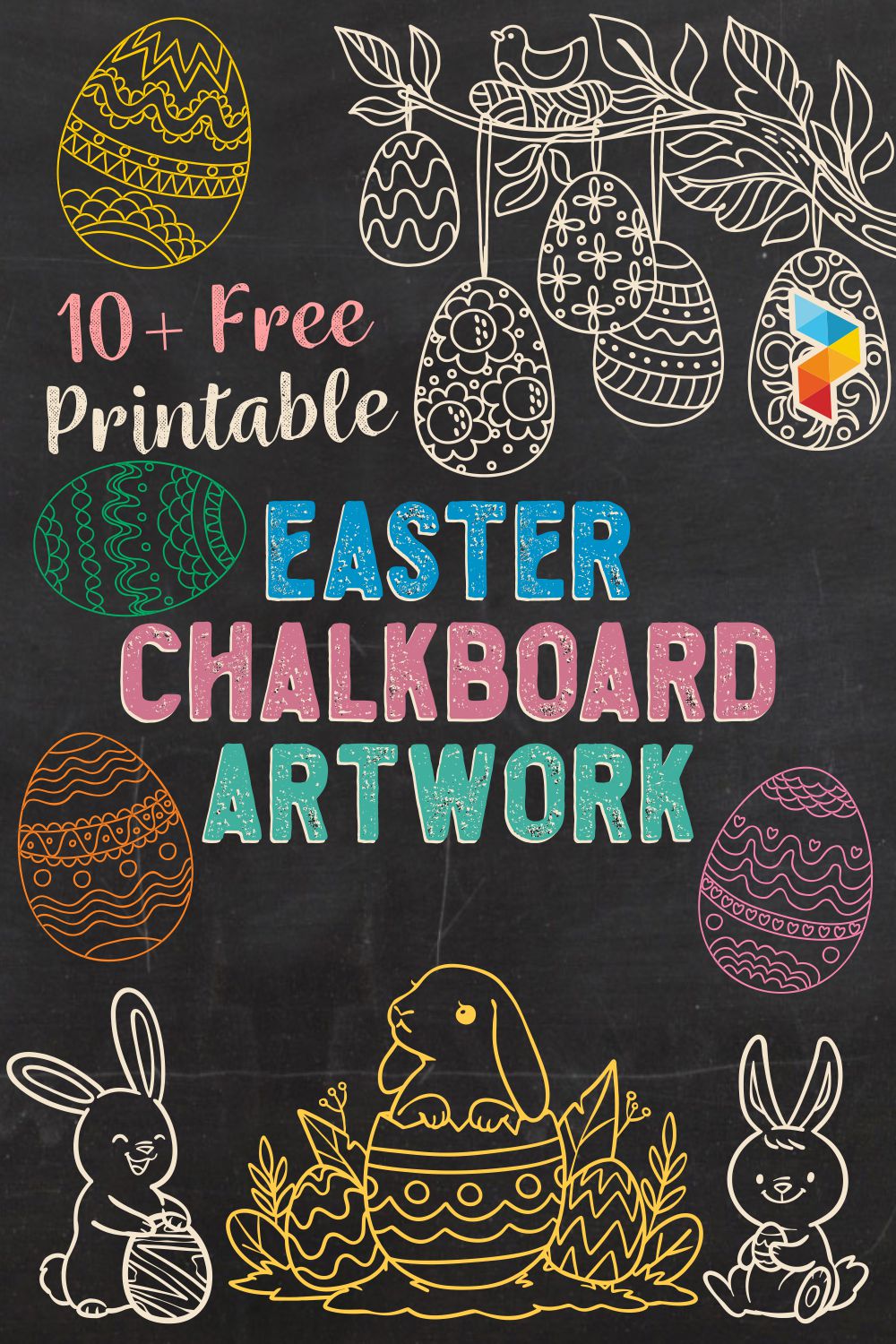 Easter Chalkboard  Artwork