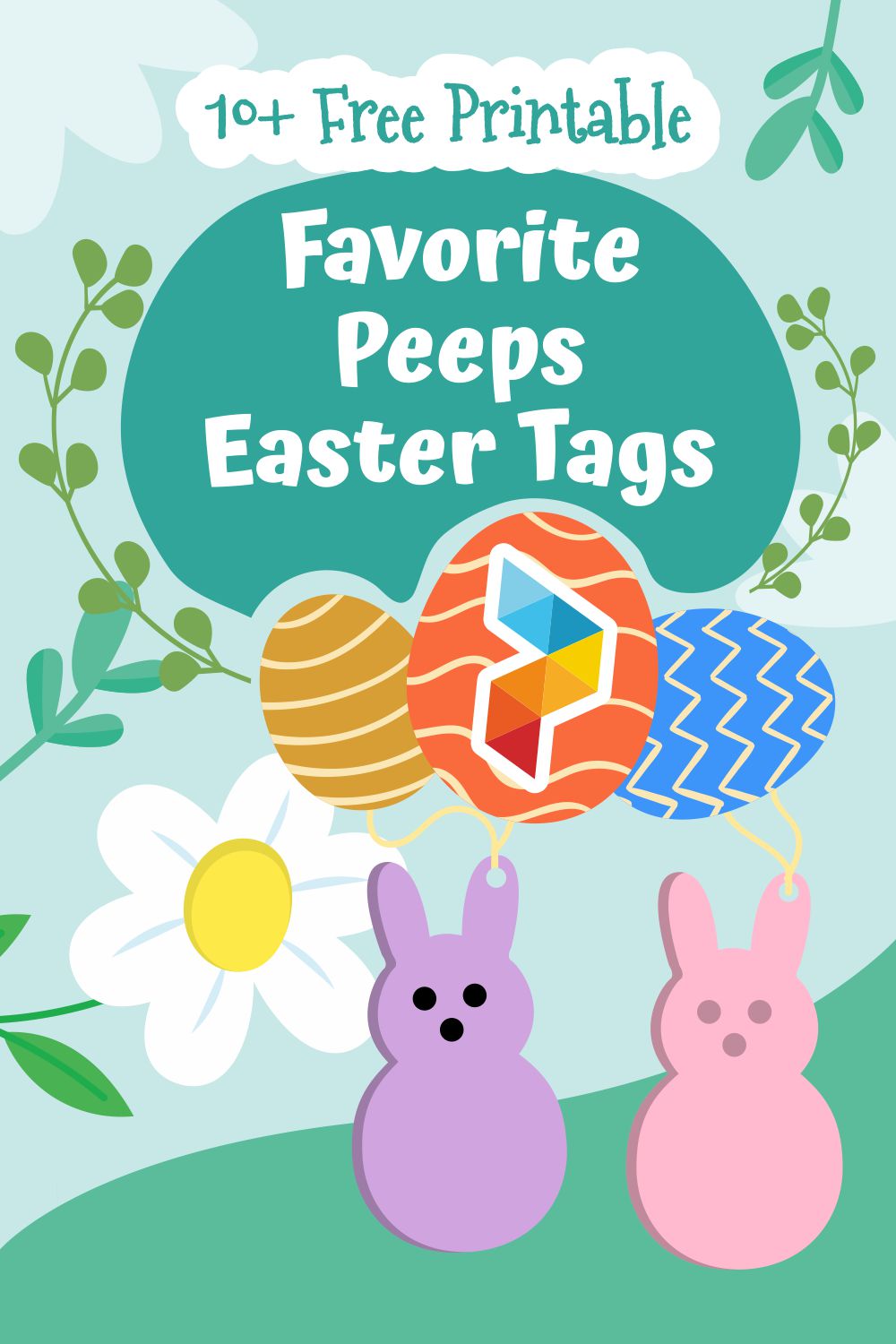 Favorite Peeps Easter  Tags