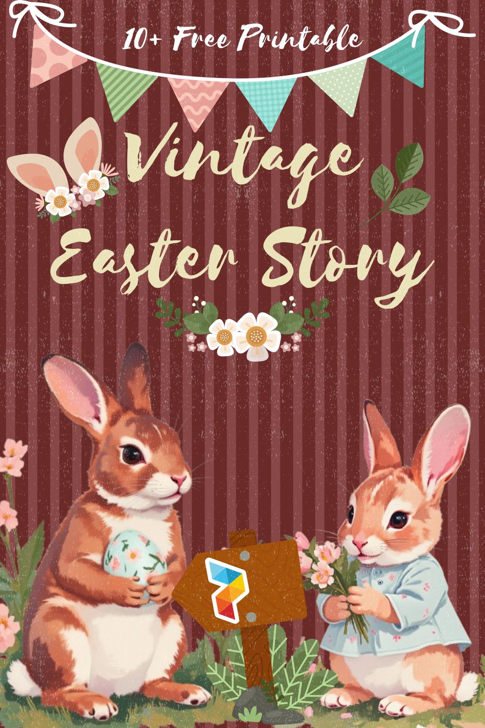 Vintage  Easter Story