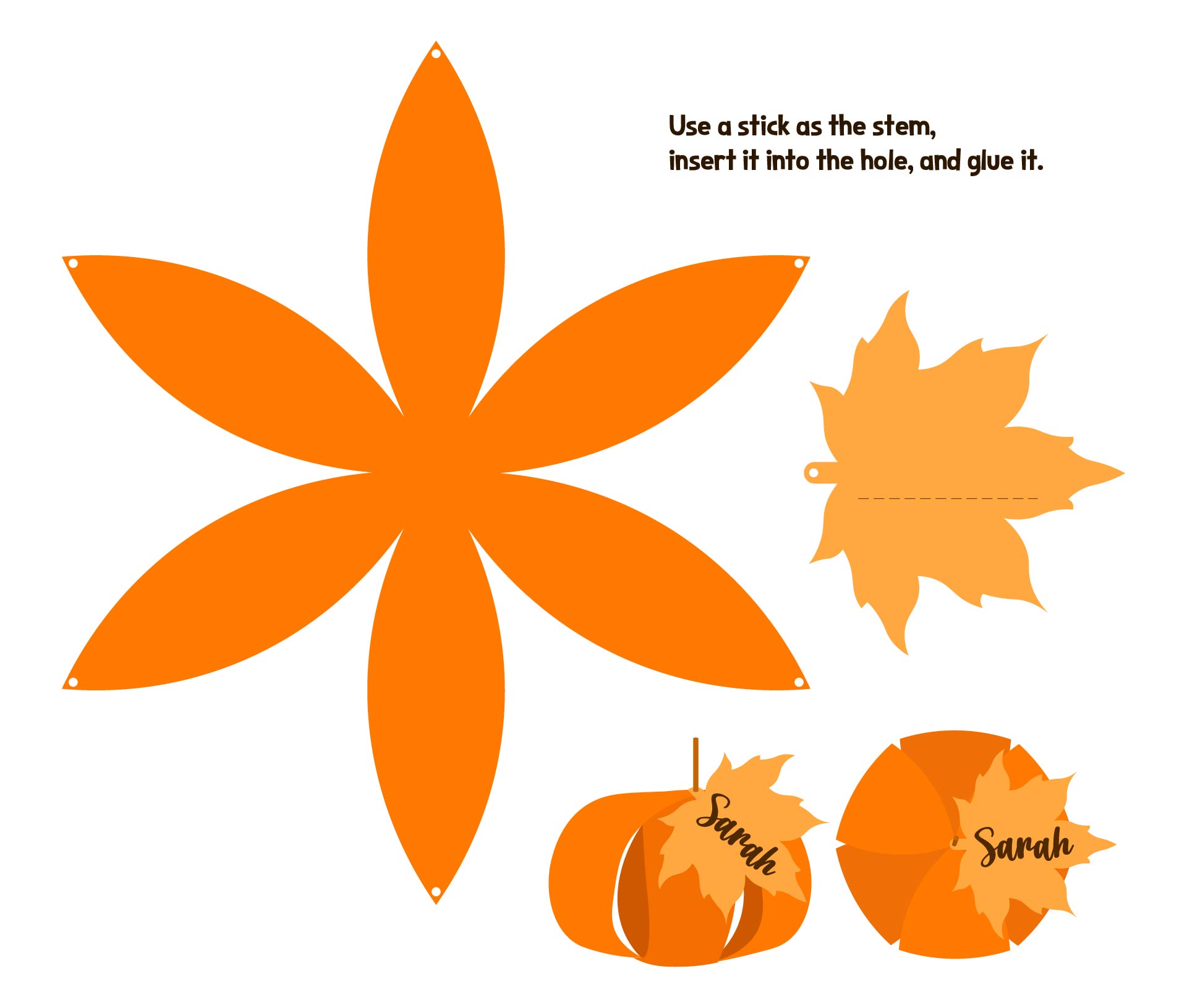 Thanksgiving Name Tags
