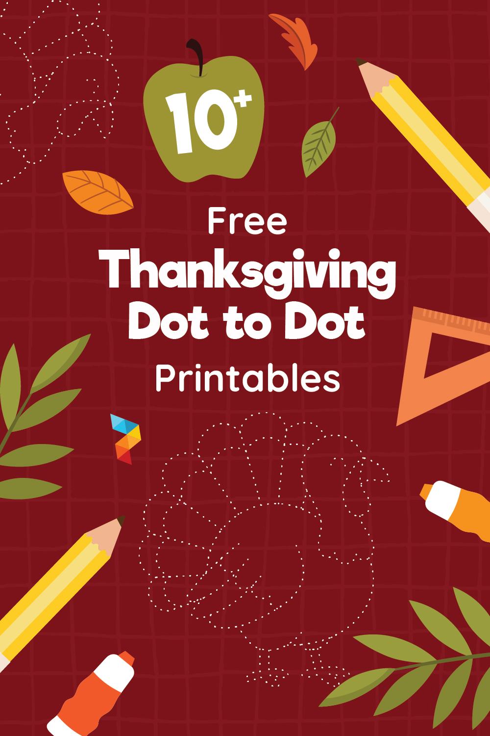 Thanksgiving Dot To Dot