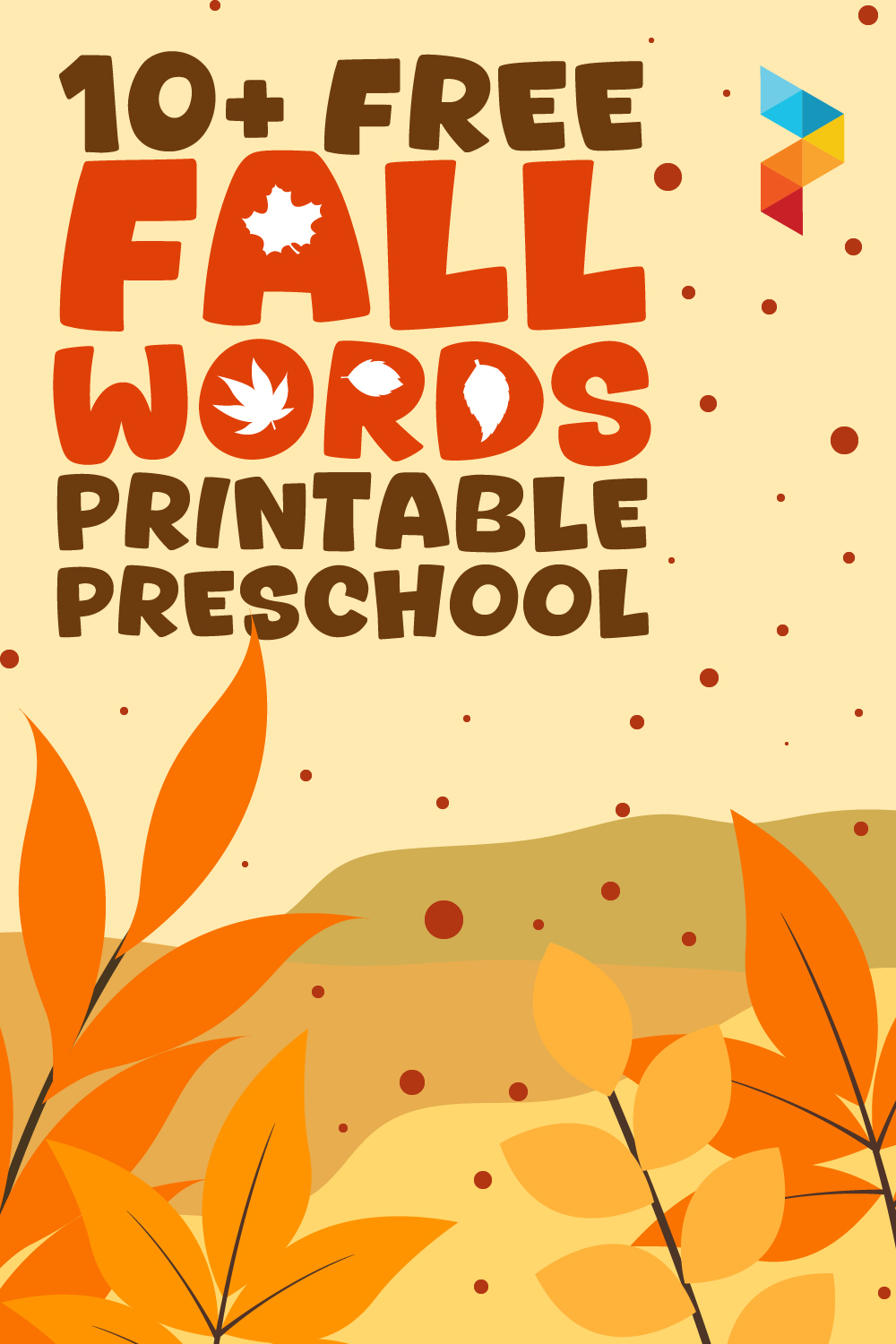 Fall Words Preschool