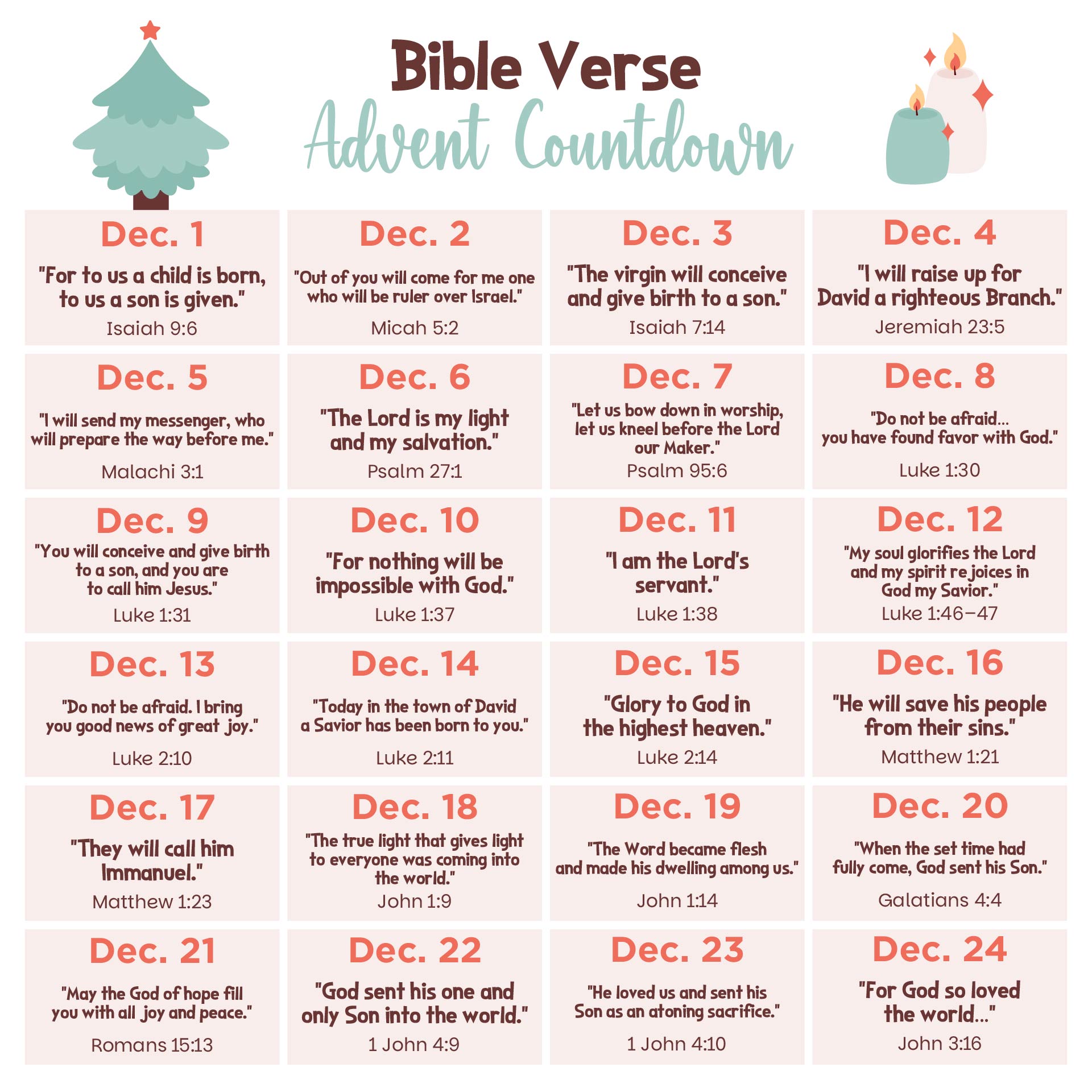 Advent Verses