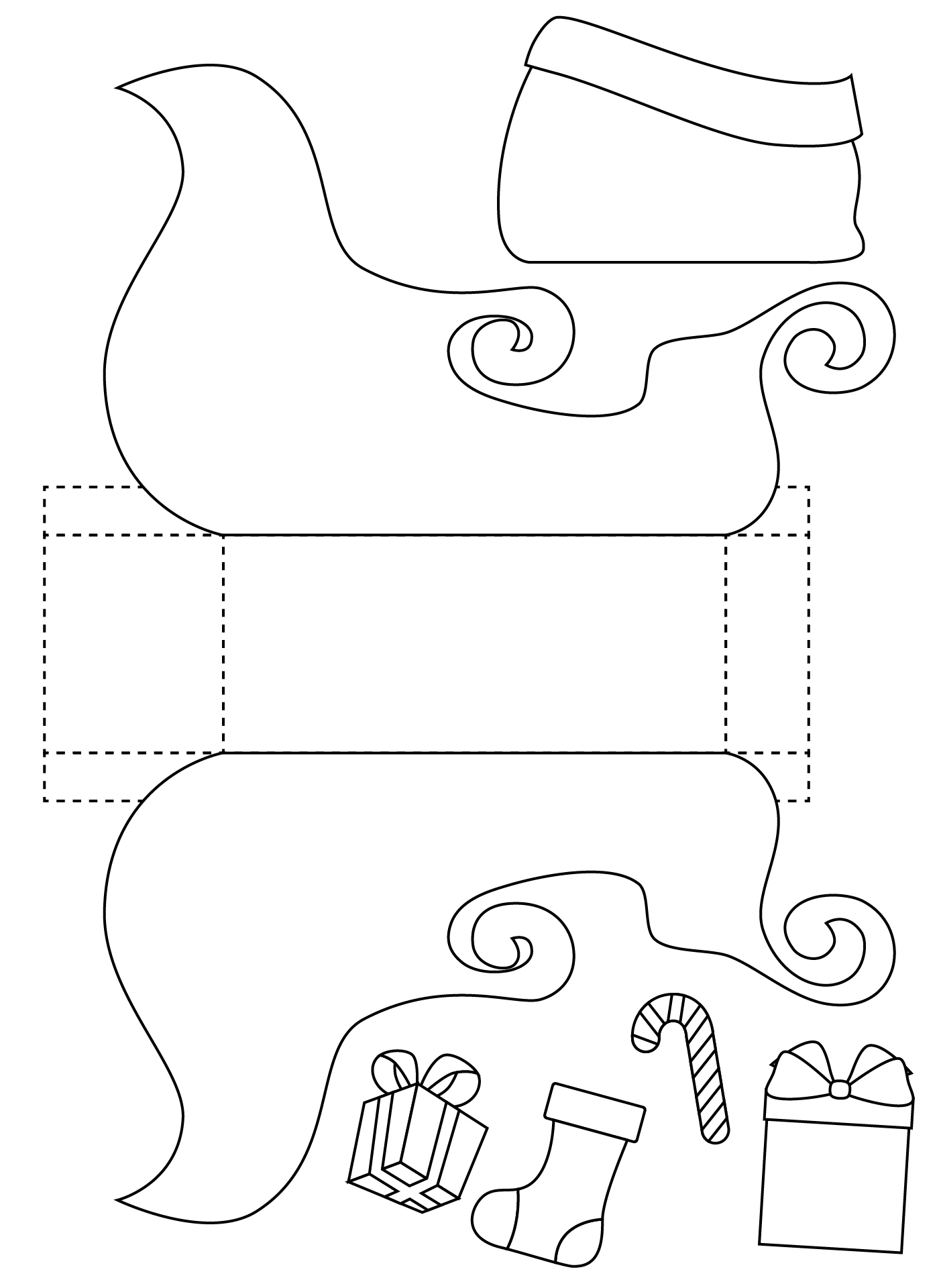 Christmas Sleigh Patterns