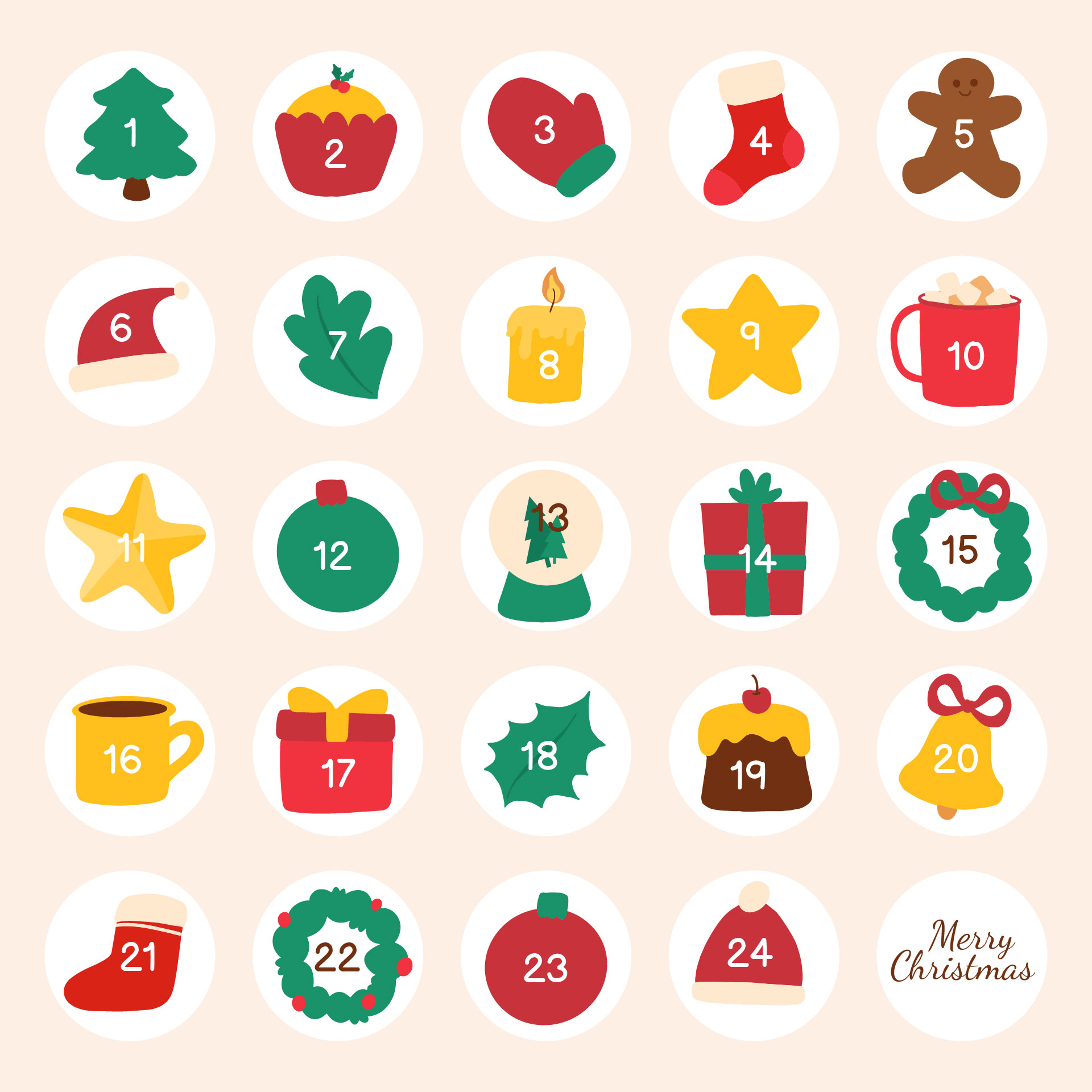 Advent Calendar Tags