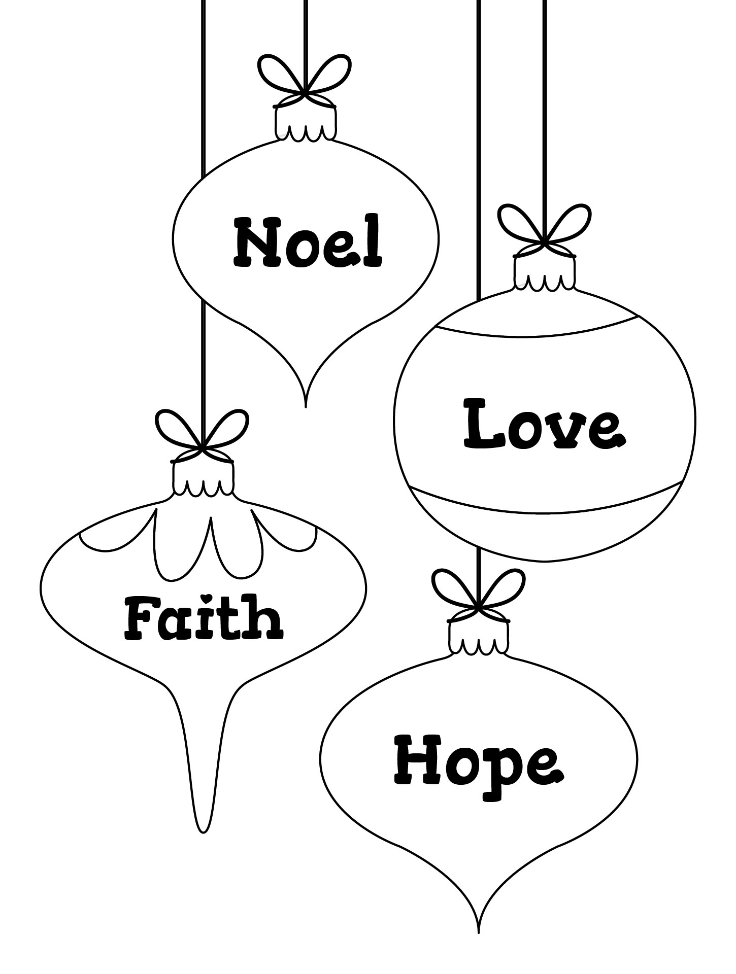 Advent Wreath Coloring Pages