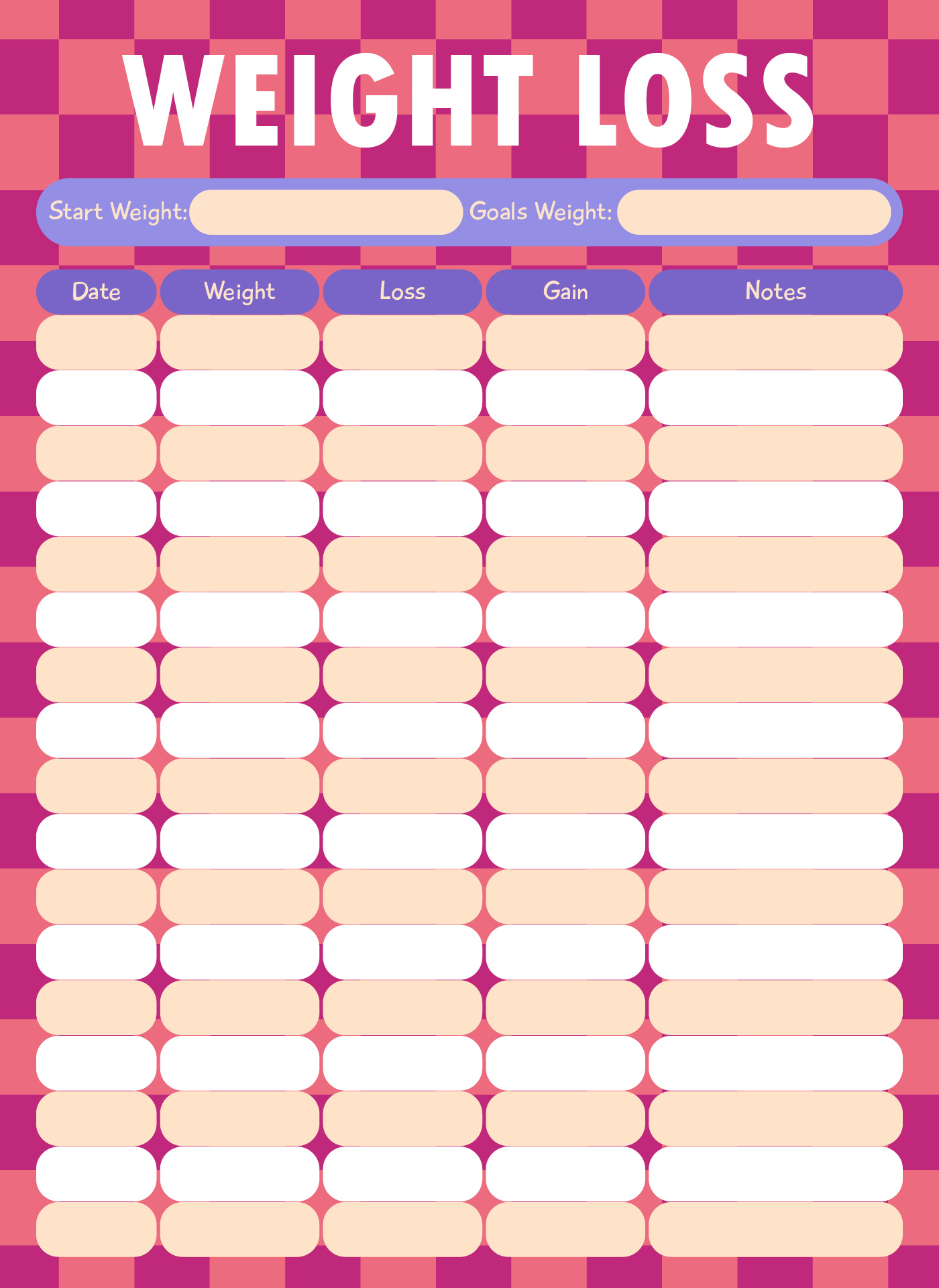 Weight Watchers Food Tracker