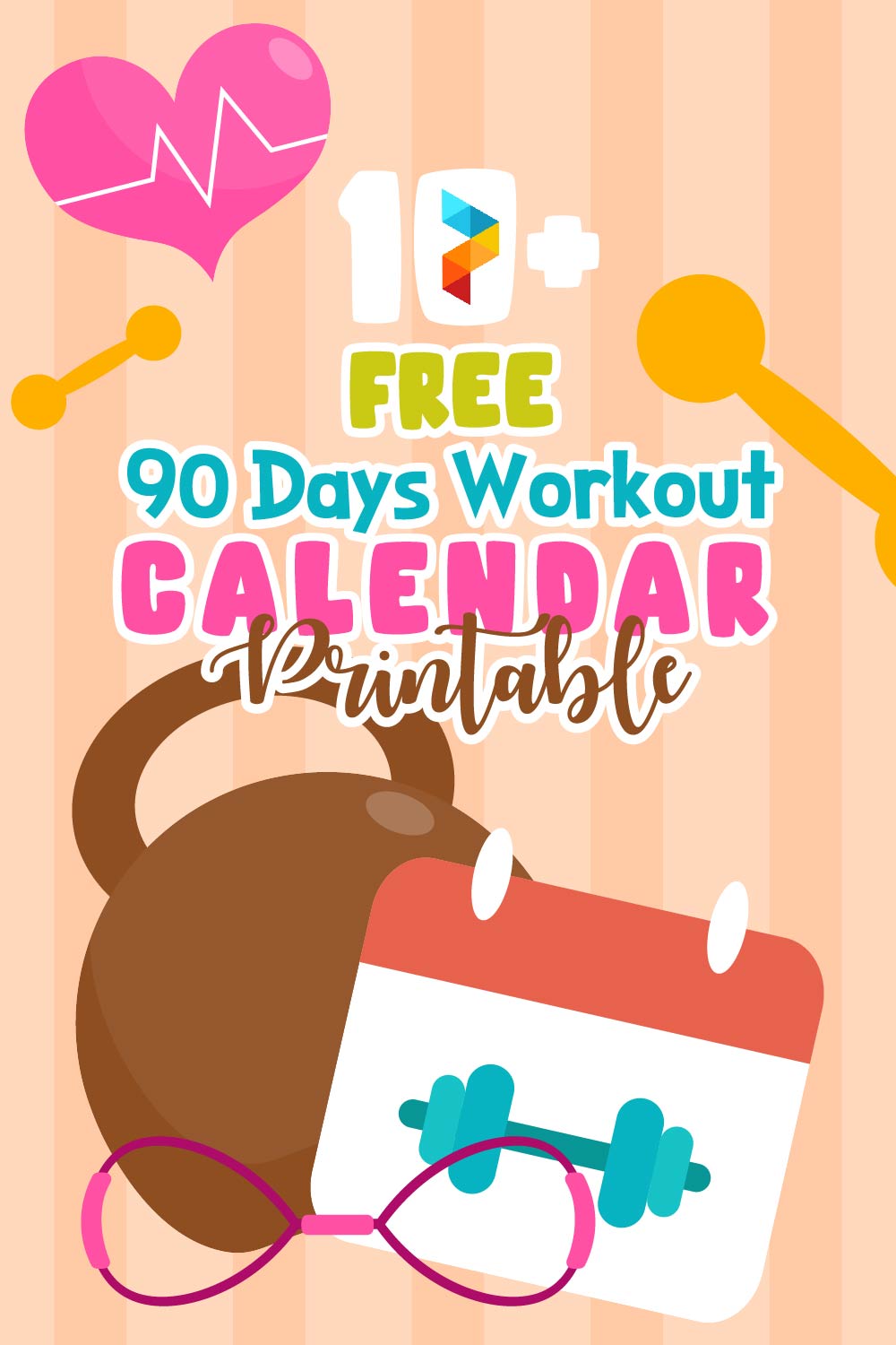 90 Days Workout Calendar