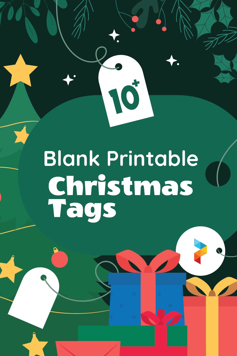 Blank Printable Christmas Tags