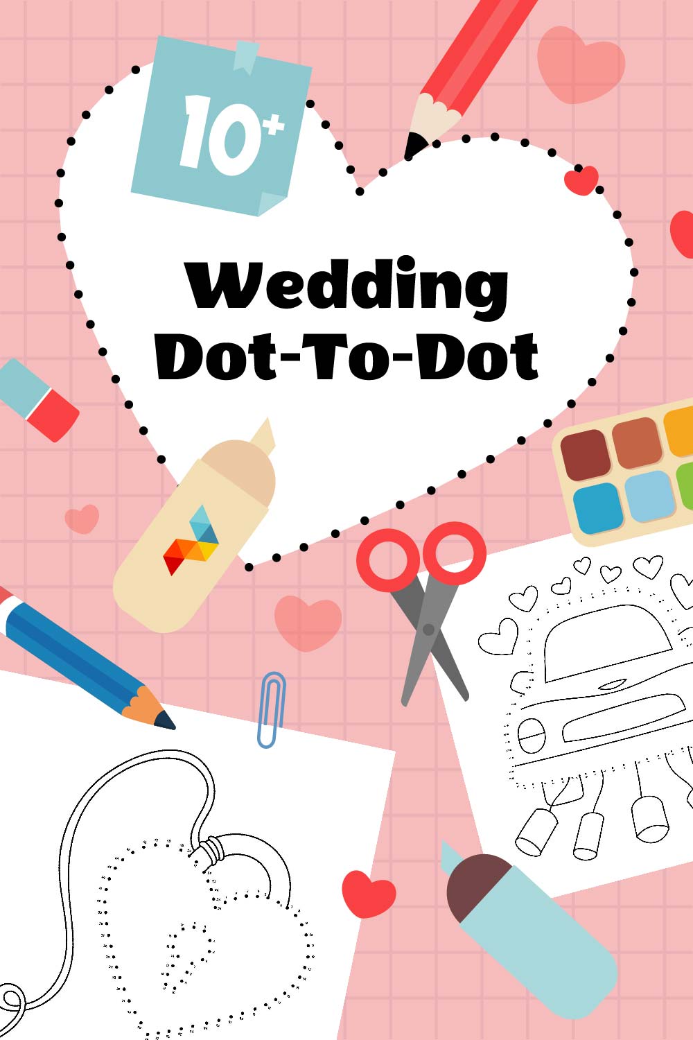 Wedding Dot To Dot Printables