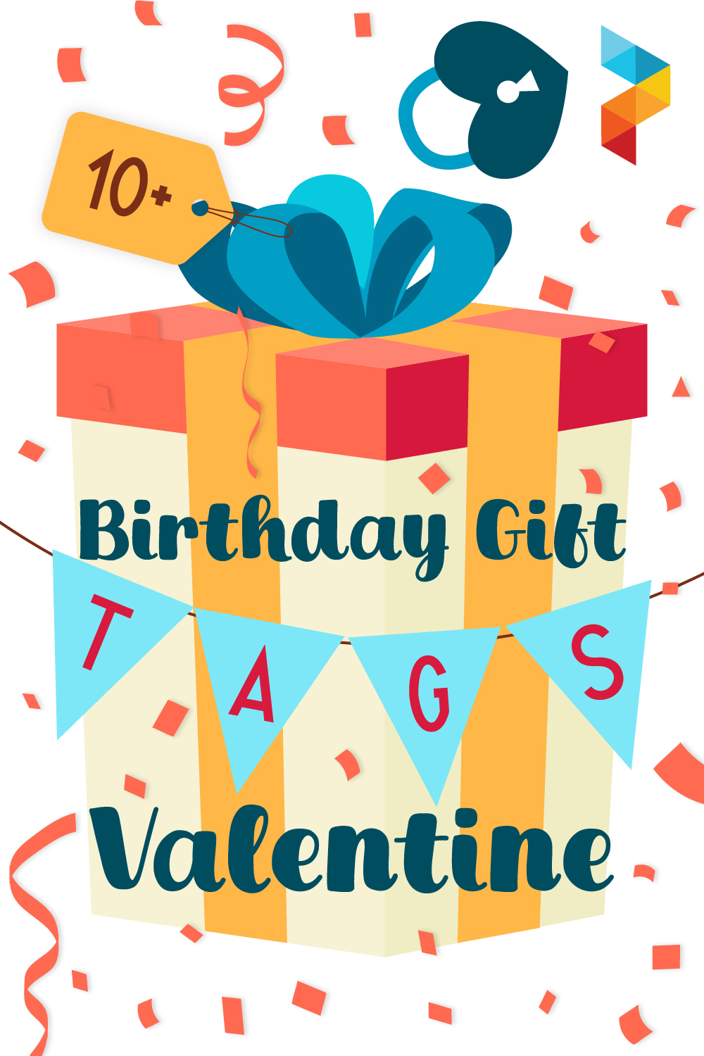 Birthday Gift Tags  Valentine