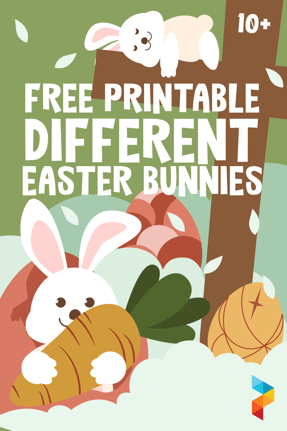 Different Easter Bunnies