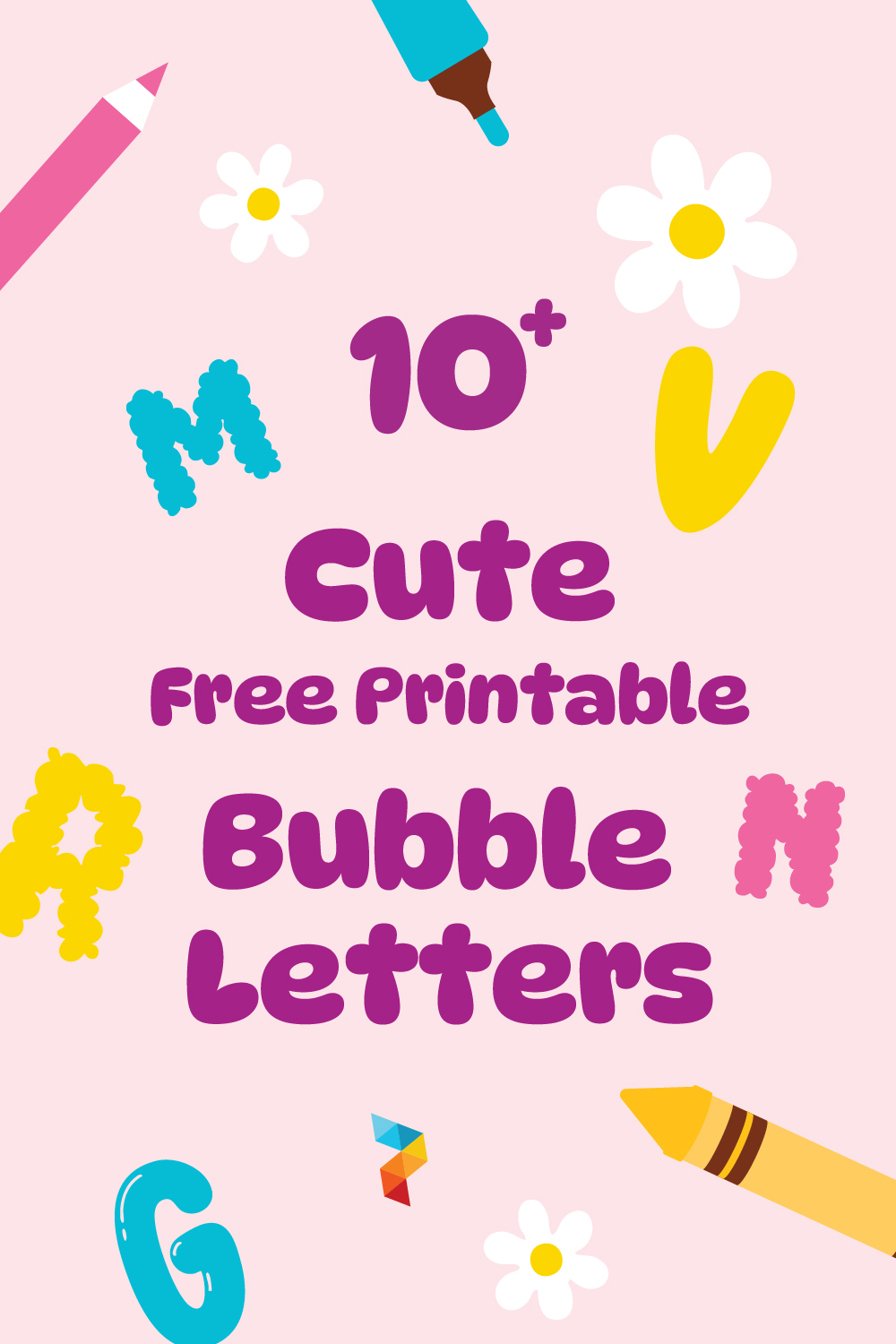 Cute Bubble Letters