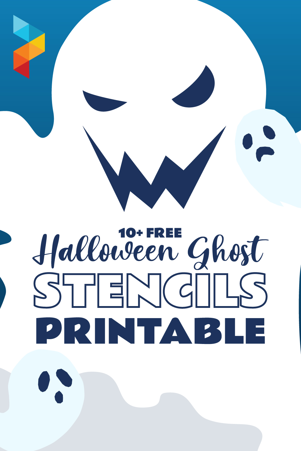 Halloween Ghost Stencils