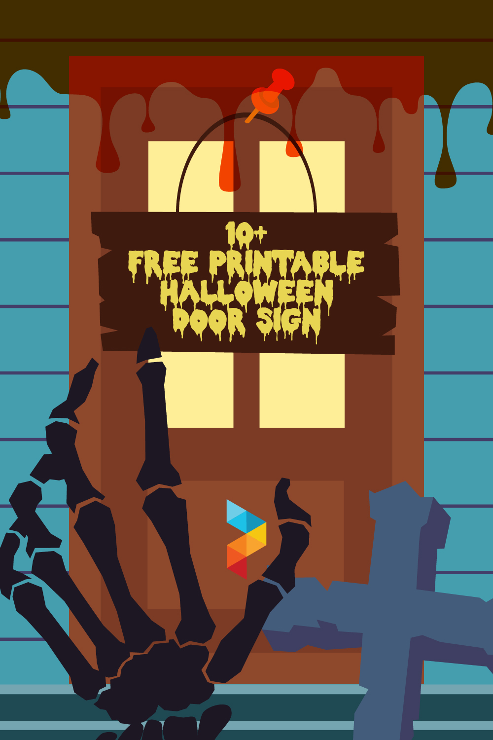 Halloween Door Sign