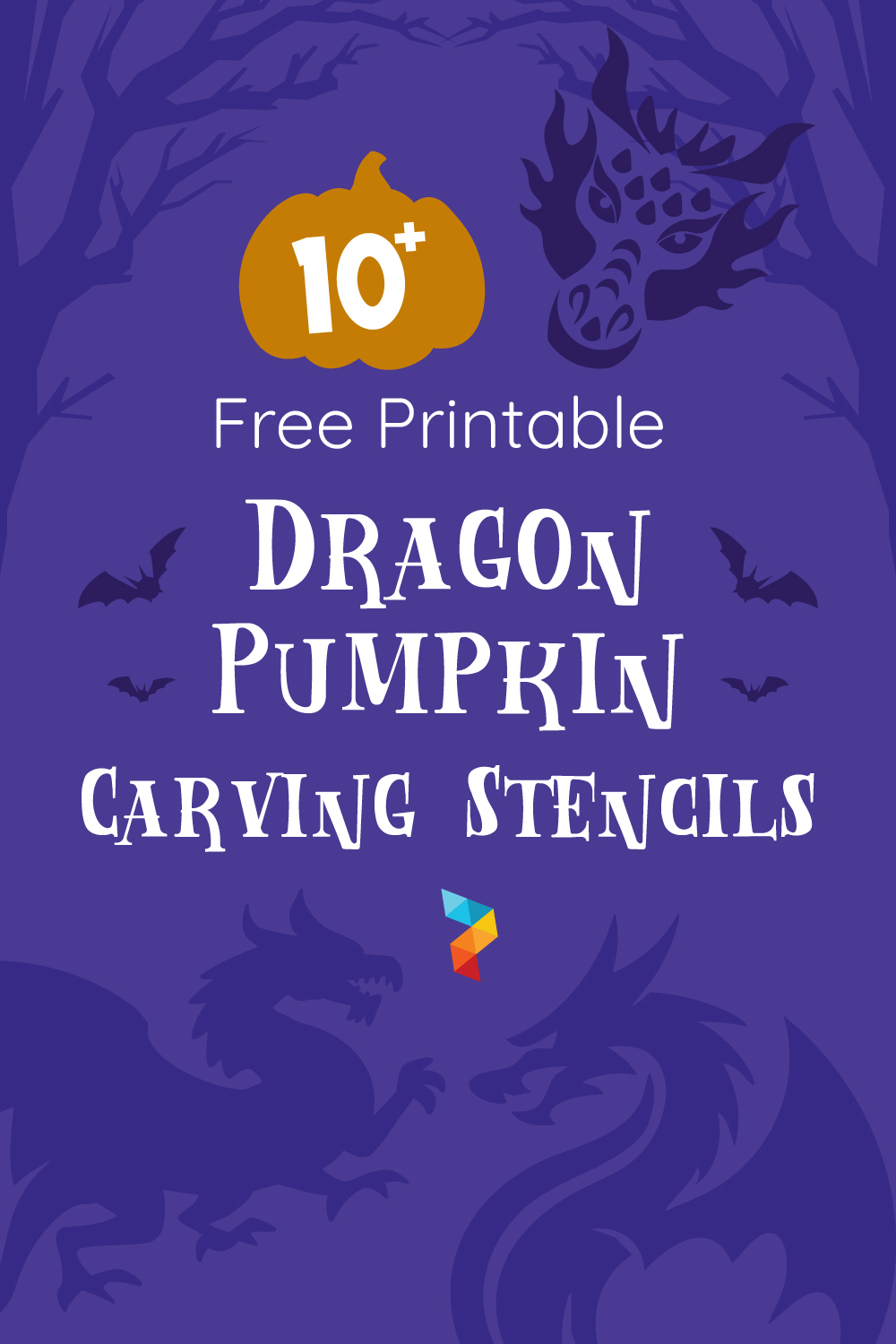 Dragon Pumpkin Carving Stencils