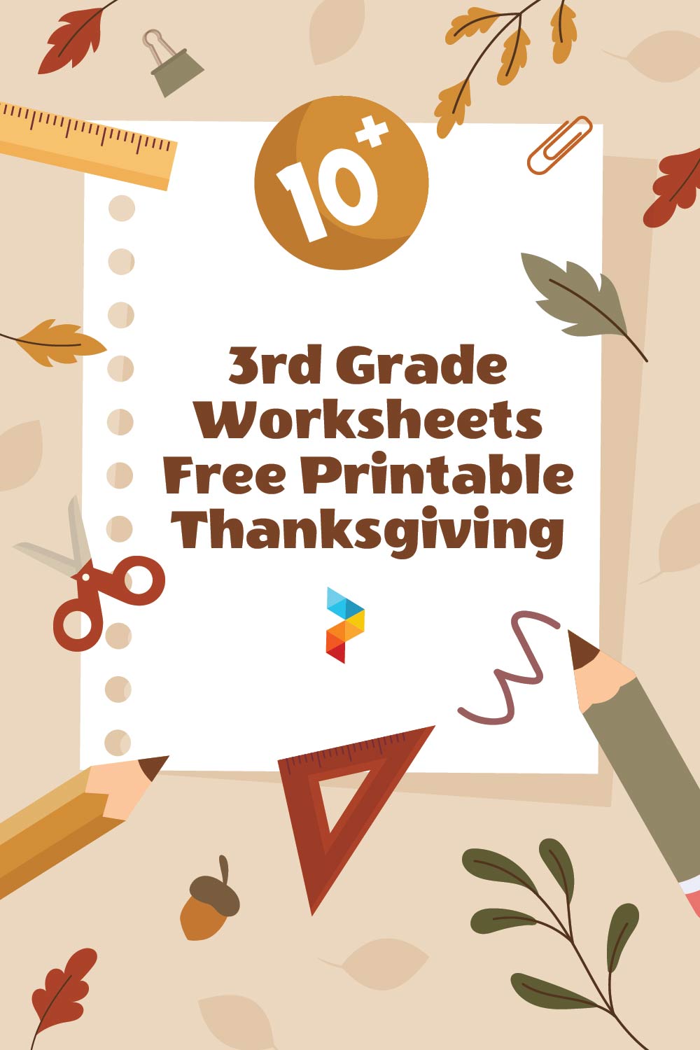 3rd Grade Worksheets  Thanksgiving