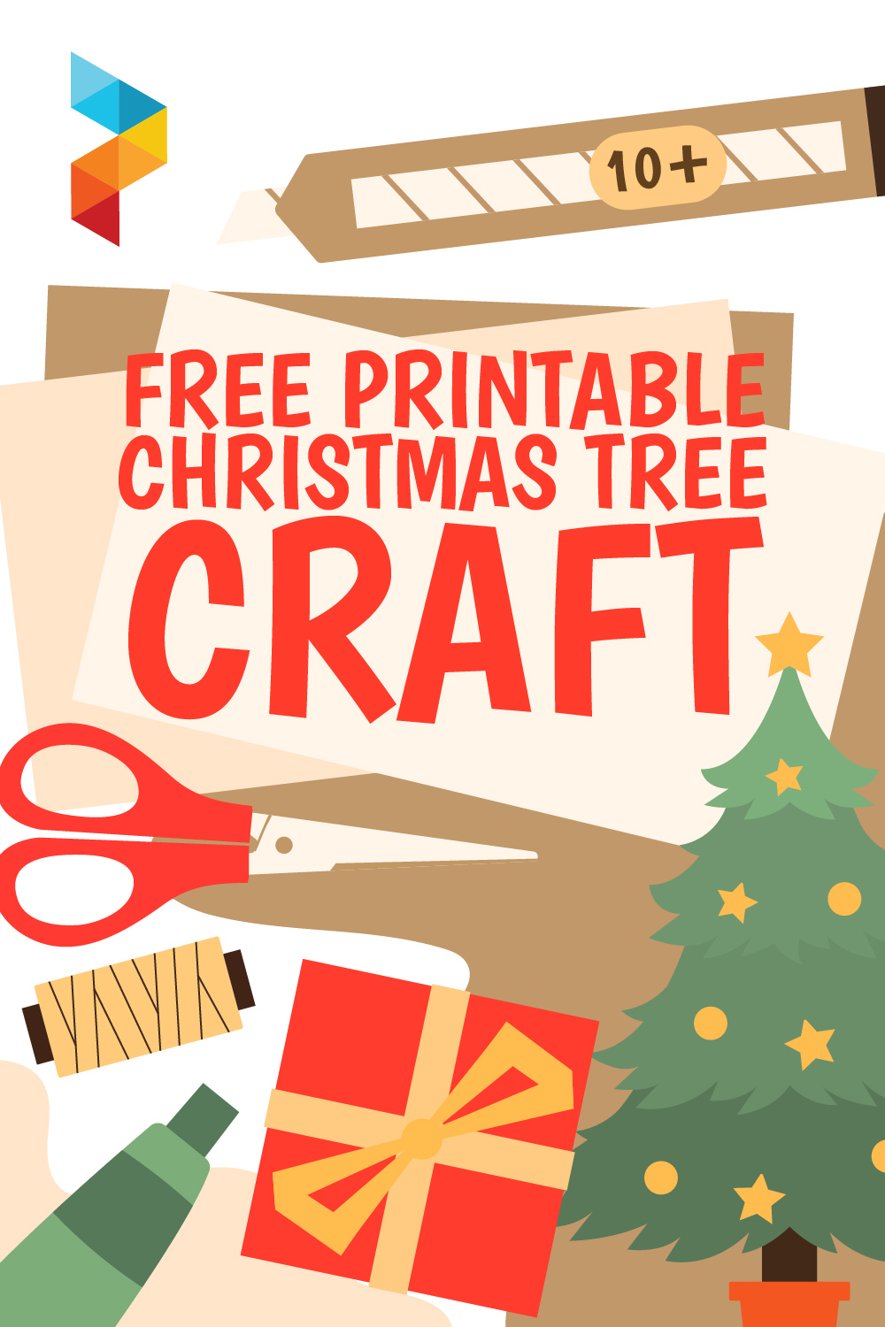 Printable Christmas Tree Craft