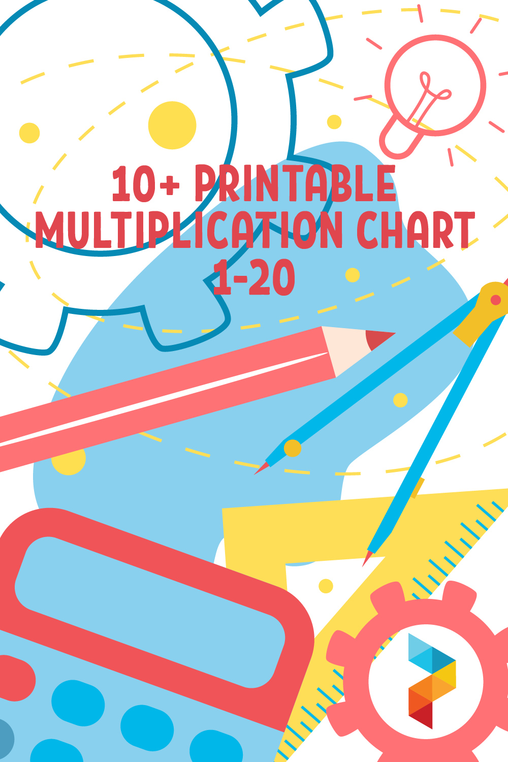 Printable Multiplication Chart 1-20