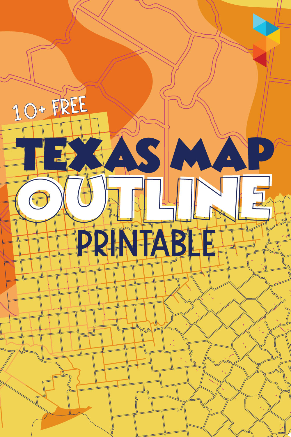 Texas Map Outline