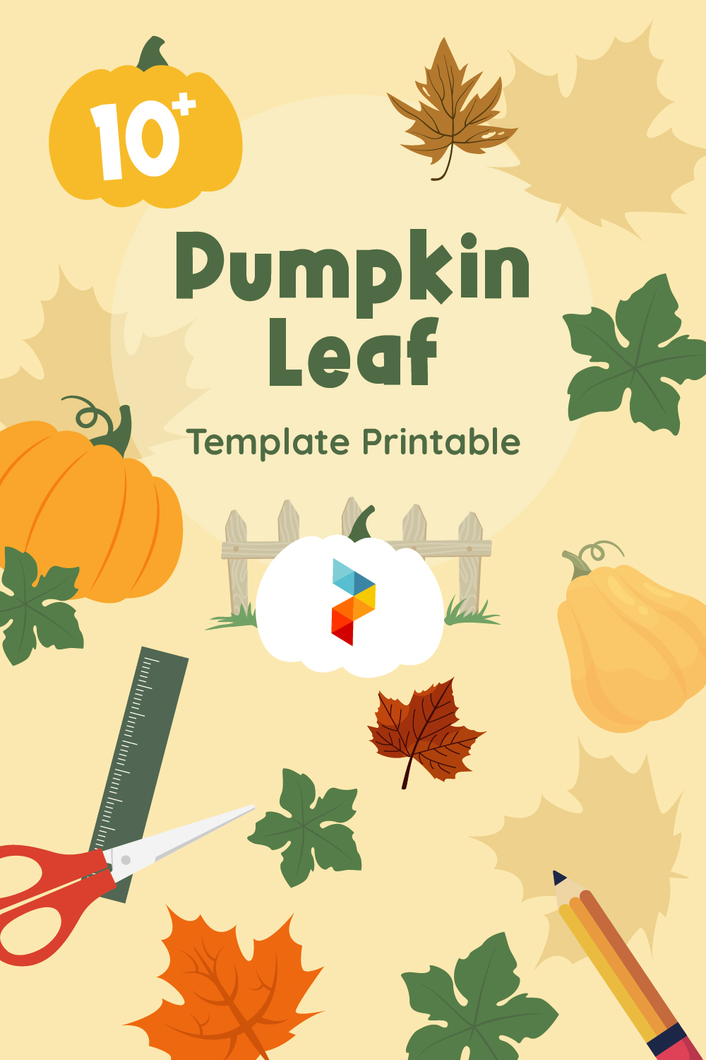 Pumpkin Leaf Template
