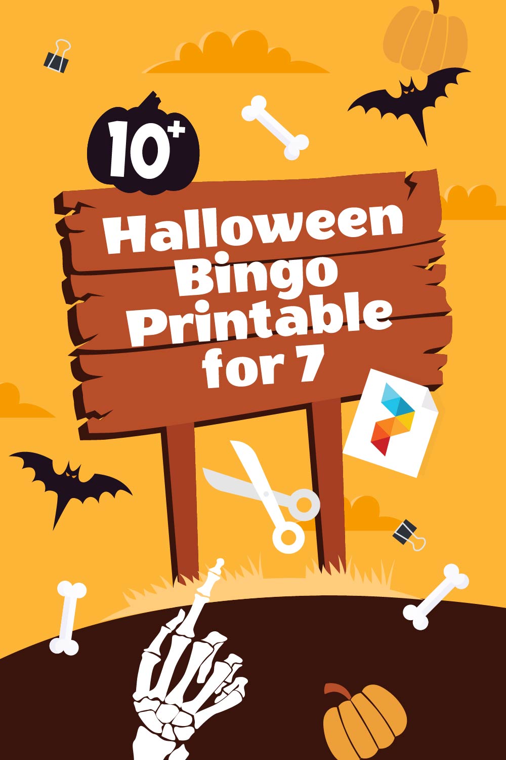Halloween Bingo For 7