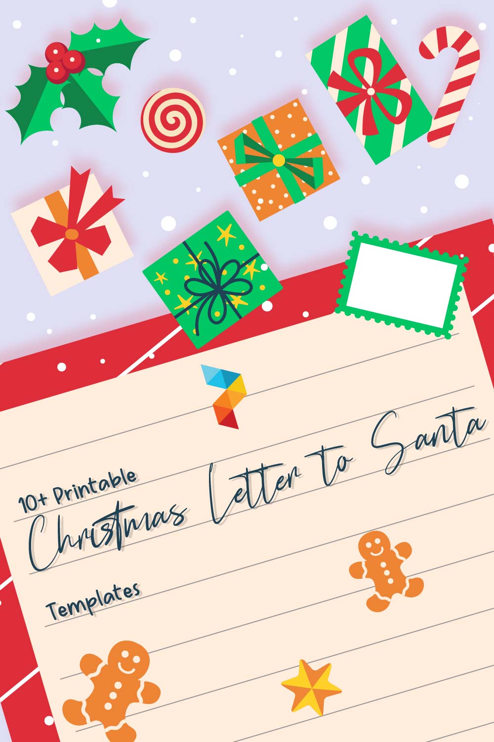 Printable Christmas Letter To Santa Templates