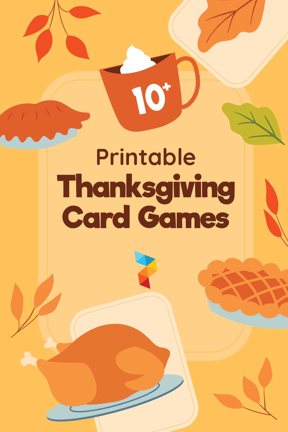 Printable Thanksgiving Card Games