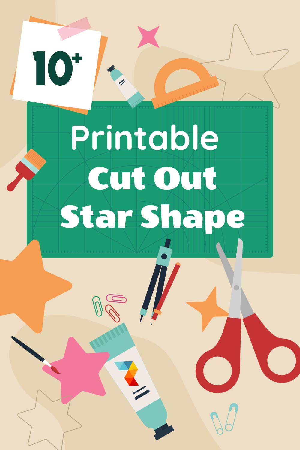 Cut Out Star Shape