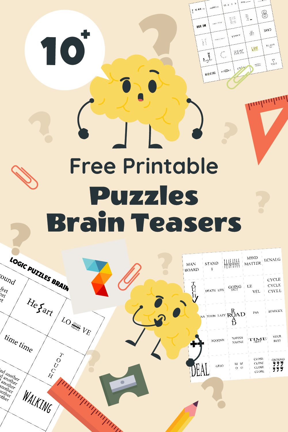 Printable Puzzles Brain Teasers