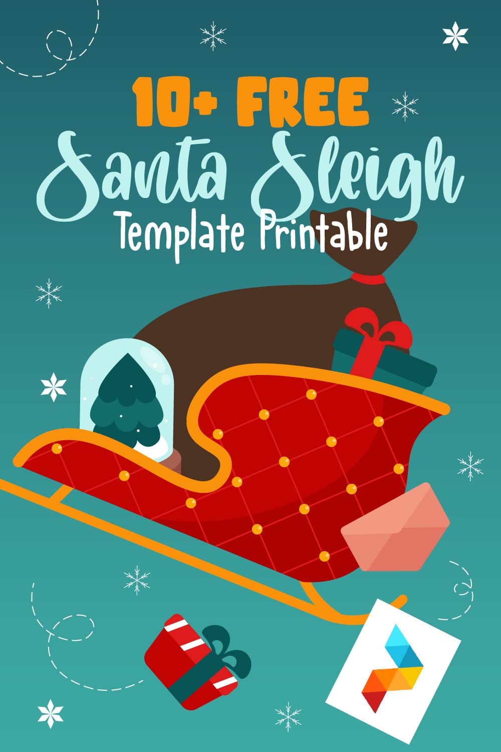 Santa Sleigh Template