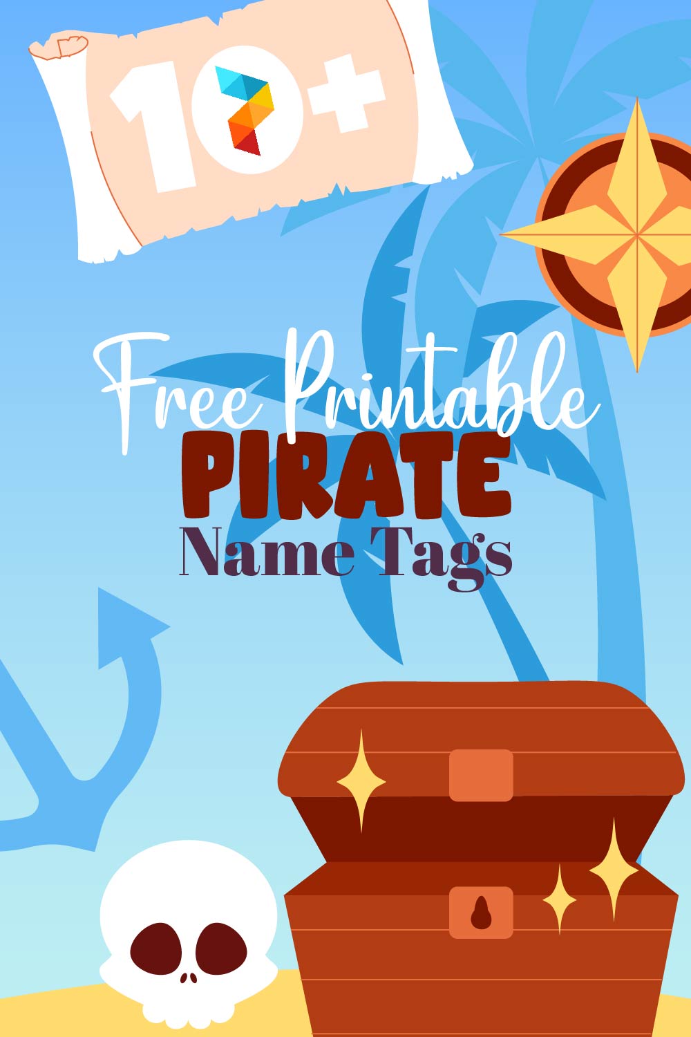 Printable Pirate Name Tags
