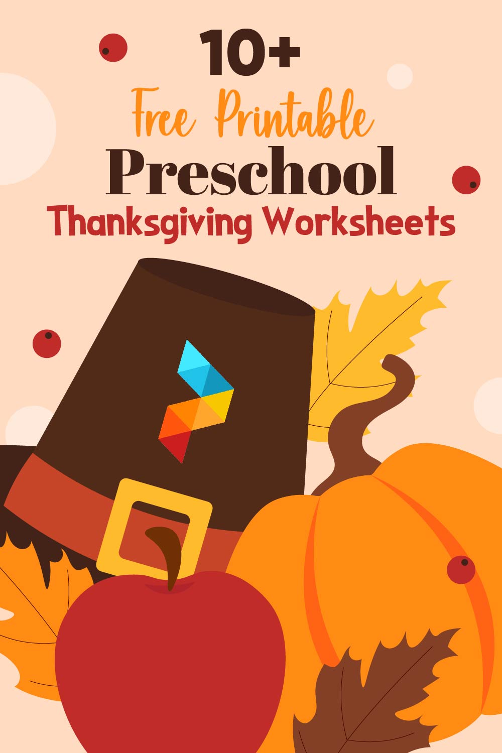 Preschool Thanksgiving Worksheets