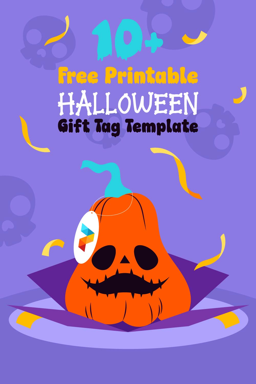Halloween Gift Tag Template