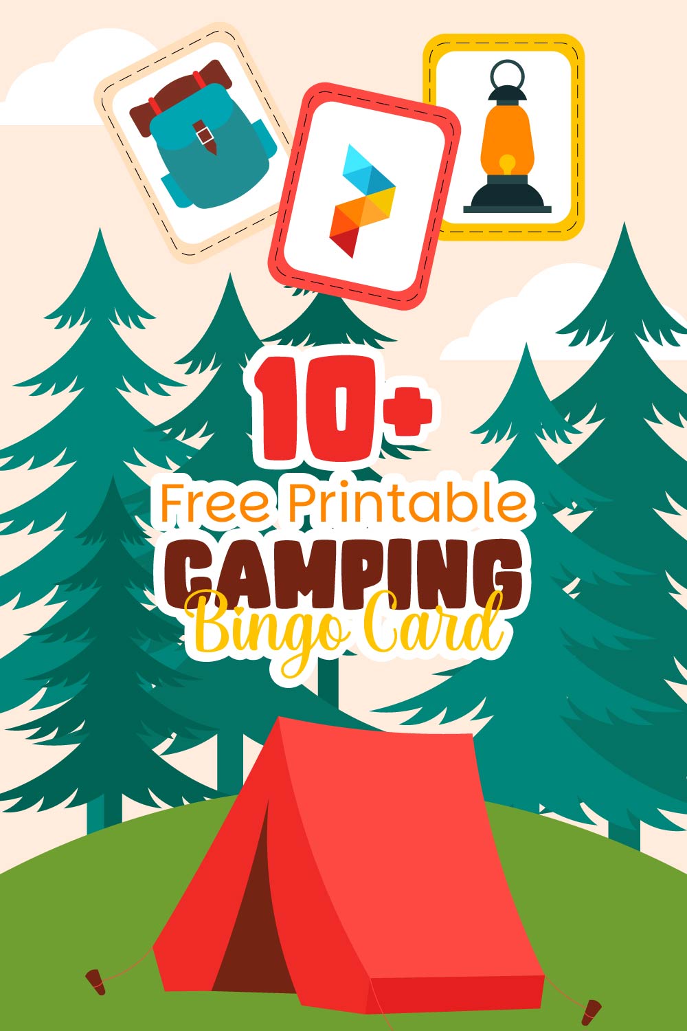 Camping Bingo Card