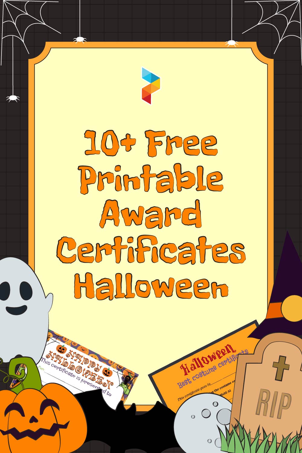 Award Certificates Halloween