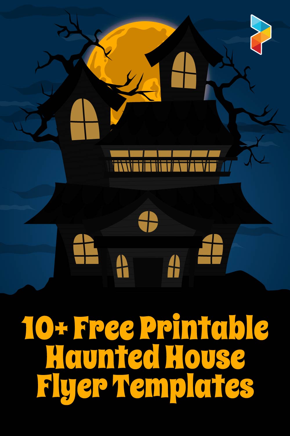 Haunted House  Flyer Templates
