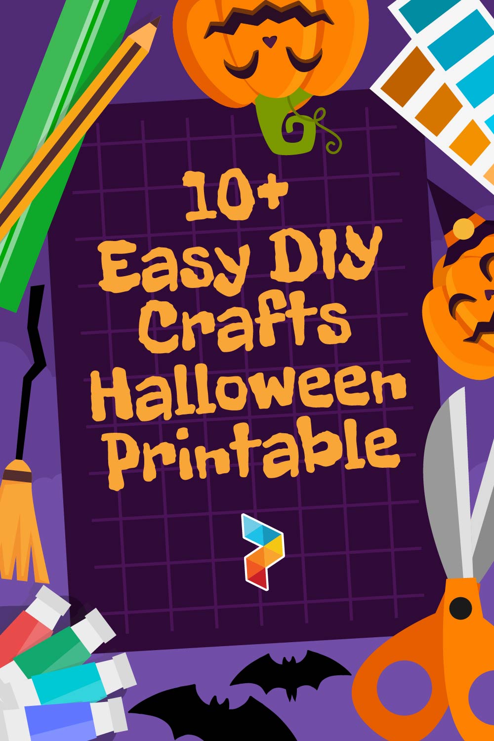 Easy DIY Crafts Halloween Printable