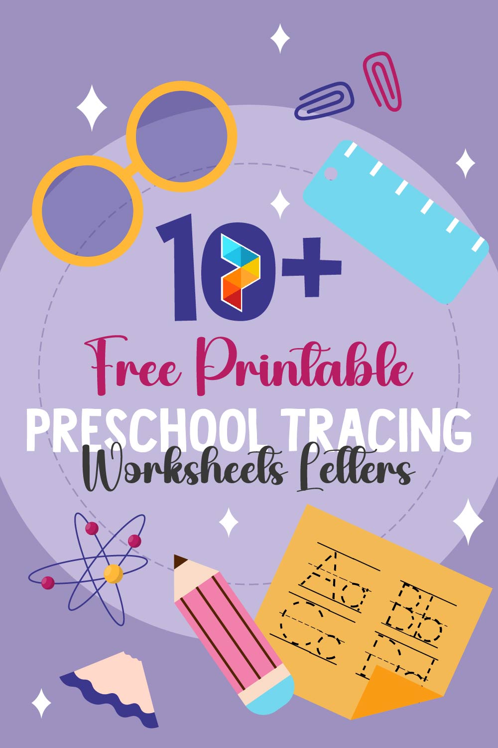 Preschool Tracing Worksheets  Letters