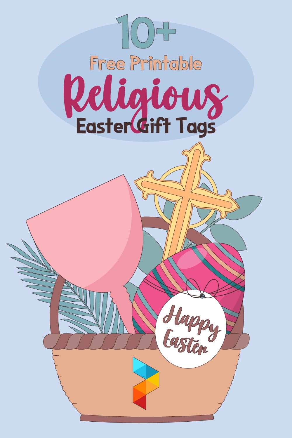 Religious Easter Gift Tags
